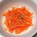 喜びクッキング's cooksnap of when they made 大量消費！ニンジンのハチミツレモン和え.