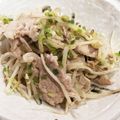 陸倫葵's cooksnap of when they made 豚塩もやし.
