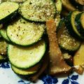 くまのぶーたろう's cooksnap of when they made ワインのお供に♪簡単ズッキーニ炒め.