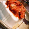 かつみmama's cooksnap of when they made 胡麻油が香る　キムチ乗せ豆腐.