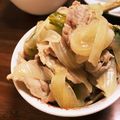 ちょっこれーとーーー's cooksnap of when they made 甘辛◎キャベ豚丼.