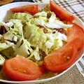 もんもんきー's cooksnap of when they made キャベツとさつまいものマヨサラダ.