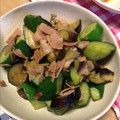 v_v-akota-x_x's cooksnap of when they made なすときゅうりのペペロン風炒め.