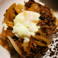 my⭐kitchen's cooksnap of when they made 簡単すき焼丼.