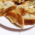 ちやちこ's cooksnap of when they made パリッと両面焼き餃子♪包み方も簡単写真付.