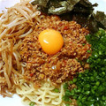 クックR9F8H5☆'s cooksnap of when they made 名古屋台湾風まぜそば.