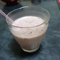 碧きりん's cooksnap of when they made バナナとブルーベリーの簡単スムージー♪.