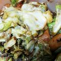 shelly616's cooksnap of when they made キャベツと小エビのさっと炒め.