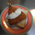 ラクラクダ's cooksnap of when they made お一人料理　あじフライ　タルタルトースト.