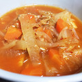 atsuryoku鍋's cooksnap of when they made 旨辛！タラと大根のキムチ煮.
