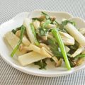 簡単手抜きママ's cooksnap of when they made ニラと長いものシャキシャキ炒め.
