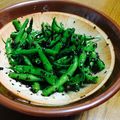 いじゅむ's cooksnap of when they made 主人！大絶賛☆いんげんのﾆﾝﾆｸ胡麻和え.