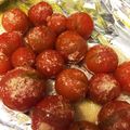 節約・ダイエット母's cooksnap of when they made ミニトマトのイタリア焼き.