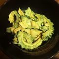 ななえ先生's cooksnap of when they made ゴーヤとササミのカレーマヨサラダ.