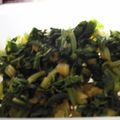 あーがいる's cooksnap of when they made セロリの葉　佃煮風♪.