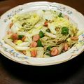 味玉入りラ王's cooksnap of when they made 炒めるだけ☆そーめんちゃんぷる.