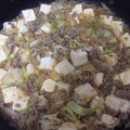 トミ子's cooksnap of when they made 超簡単！オリジナル麻婆キャベ豆腐.