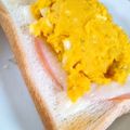 ♥モモンガ♥'s cooksnap of when they made かぼちゃとたまごのゴロゴロサラダ.