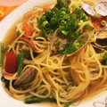 manayoshi's cooksnap of when they made 和風あさりとトマトのスープパスタ.