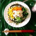 若葉★彡's cooksnap of when they made レンジで簡単♪冷たいブラックカレーうどん.