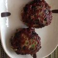 リラッすぬ's cooksnap of when they made ニラと挽き肉の一口ハンバーグ♡.