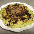 yunjae's cooksnap of when they made もやしと豆腐のお好み焼き.