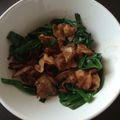 ちゃろみん's cooksnap of when they made ニラと豚肉の和え物.