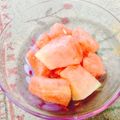joy09's cooksnap of when they made スイカにお酢かけちゃうっ！.