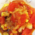 ryoko0319's cooksnap of when they made トマトと卵のオイスターソース炒め☆.