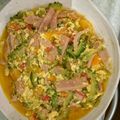 mochipee's cooksnap of when they made 簡単☆トマトゴーヤチャンプル.