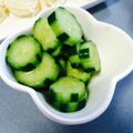 ｓａｙｕ．'s cooksnap of when they made ☺️材料２つ！簡単きゅうりの昆布茶漬け.
