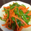 ラーキチ's cooksnap of when they made にんじんとピーマンの味噌炒め.