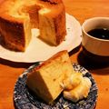 利休ル's cooksnap of when they made キャラメルマーブルシフォンケーキ.