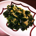 ゆずのど's cooksnap of when they made わかめとアルファルファの酢の物.