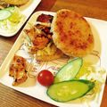 chuxx's cooksnap of when they made 簡単！ライスバーガー♡てりやきチキン♪.