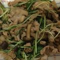 まむる♪'s cooksnap of when they made 豚肉と水菜の醤油炒め.