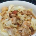 SMILEMAN's cooksnap of when they made 鶏肉とキャベツの梅和風煮.