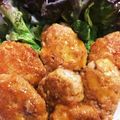 いちどうし's cooksnap of when they made 子供も大好き！ふわっと明太子つくねバーグ.