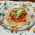 ともママ829's cooksnap of when they made 暑い夏ものりきれる！簡単ビビン麺.