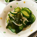 まぐゆ's cooksnap of when they made ちりめんじゃこ･きゅうり･わかめの酢の物.