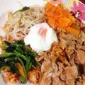半熟まゆまろ's cooksnap of when they made 美味い！安い！フライパンで石焼きビビンバ.