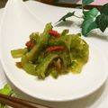 はーたんのおっかさん's cooksnap of when they made さっぱり♪ゴーヤの甘酢和え✿.