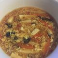 Plok's cooksnap of when they made 酸辣湯、Hot & Sour Soup.