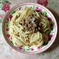 あざらしの赤ちゃん's cooksnap of when they made ごま油かおる塩こんぶと納豆のパスタ.