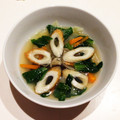 なつき☆ミ's cooksnap of when they made ★カレー風味❤ほうれん草＆ちくわスープ★.