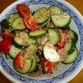 antkishi's cooksnap of when they made トマトとキュウリの簡単サラダ.
