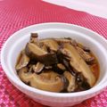 赤い電話's cooksnap of when they made 干ししいたけの佃煮.