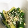 ♪kanapon♪'s cooksnap of when they made 本つゆで！きゅうりの浅漬け.