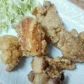 こざざざざ's cooksnap of when they made カンタン揚げない減塩からあげ♪.
