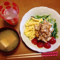 みゃーたみき☃'s cooksnap of when they made 鶏ささみの中華サラダ.